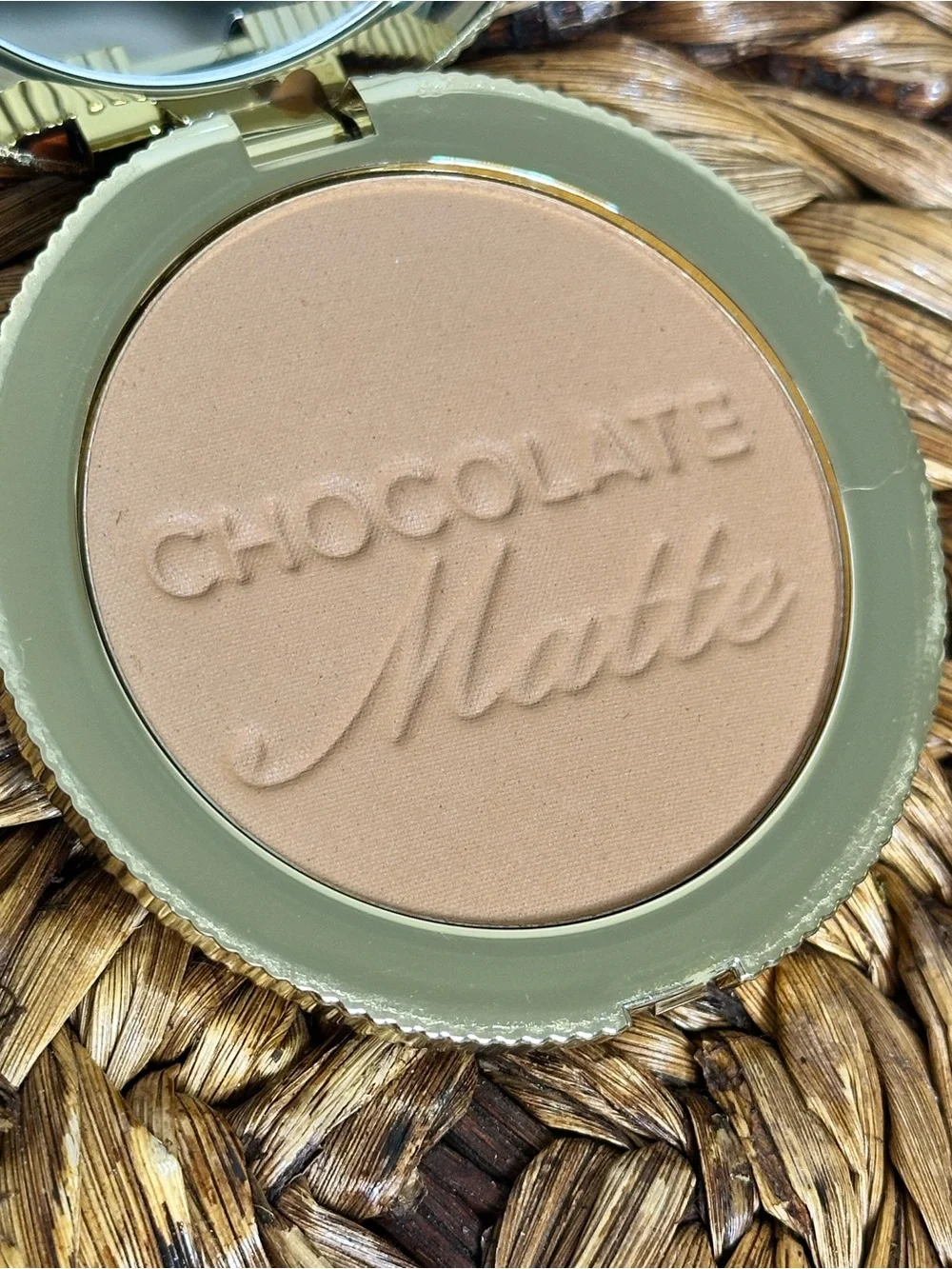 New without box Too Faced Chocolate Soleil Matte Bronzer shade Chocolate Matte